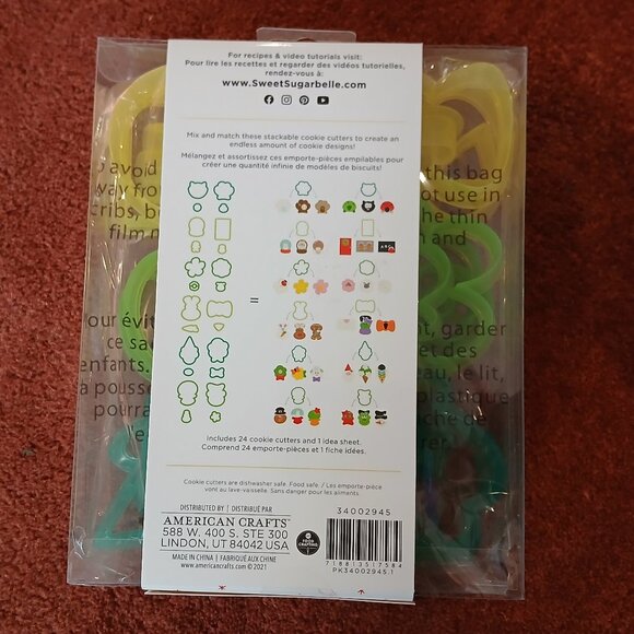 SWEET SUGARBELLE STACKERS COOKIE CUTTER SET 24PC - Picture 2 of 3
